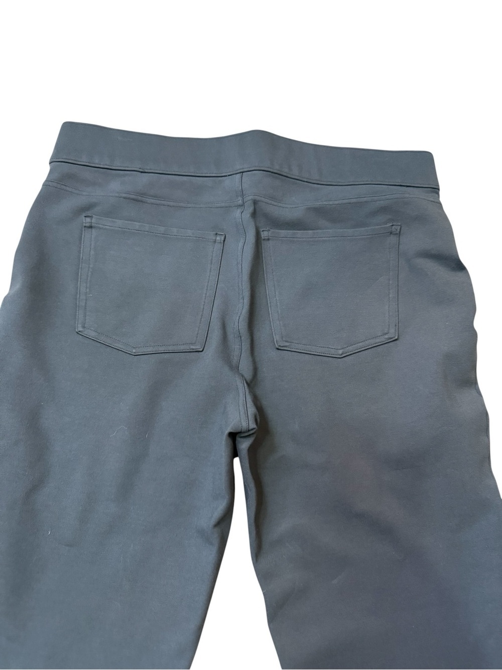 SPANX The Perfect Pant Gray Ponte Pull On  sz XL office Spring EUC 17748 Office - Picture 5 of 9